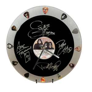 KISS "Dynasty" Vinyl Record Clock