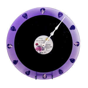 Prince "Purple Rain" Vinyl Record Clock