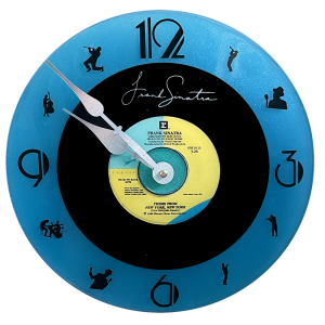 Frank Sinatra "NY NY" Single Signature Clock